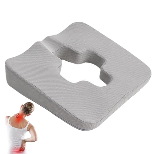 Sitzkissen aus Schaumstoff – Sitzkissen aus Schaumstoff | Stuhlsitzkissen | abnehmbares Sitzkissen aus Schaumstoff | Ergonomisches Sitzkissen mit Haltungskorrektur, für von Zvn Zojne