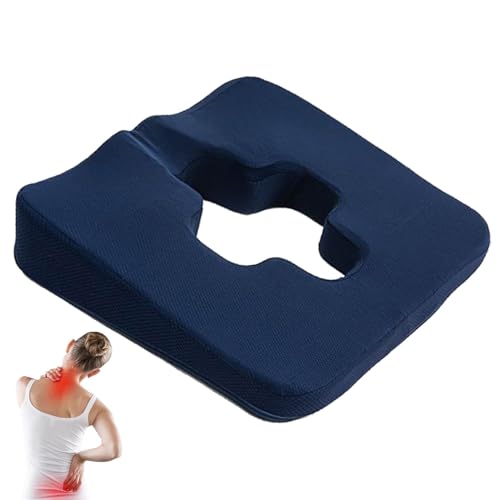 Sitzkissen aus Schaumstoff – Sitzkissen aus Schaumstoff | Stuhlsitzkissen | abnehmbares Sitzkissen aus Schaumstoff | Ergonomisches Sitzkissen mit Haltungskorrektur, für von Zvn Zojne