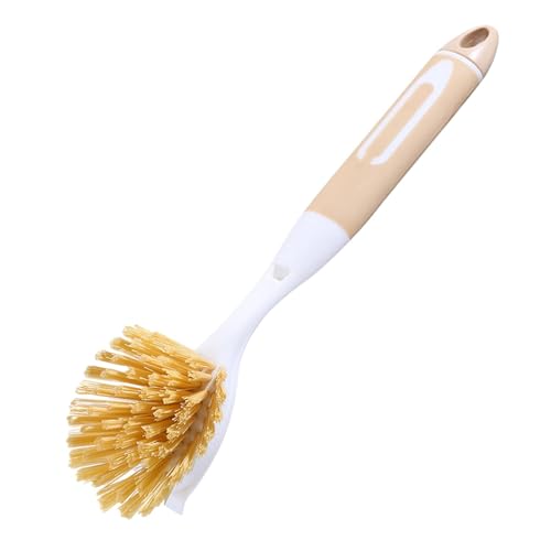 Spülbürste mit Griff - 2-in-1-Topfreiniger für Tiefenreinigung, multifunktionale Spülbürste mit Griff für Schüssel, , Herd von Zvn Zojne