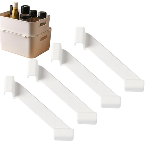 Stapelhilfe für Aufbewahrungsboxen, Stapelhilfe von Aufbewahrungsbehältern | 4 Hilfsstangen für Tischorganizer | Schreibtisch Schrank Organizer, Stapelhilfe für von Zvn Zojne