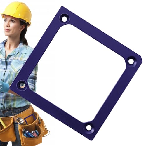 Steckschlüsselöffnungsschablone – Formenlochfinder Typ 86 | Lochöffnungsschablone aus Aluminiumlegierung | Knopfstecker, Modell für elektrische Steckdosen von Zvn Zojne
