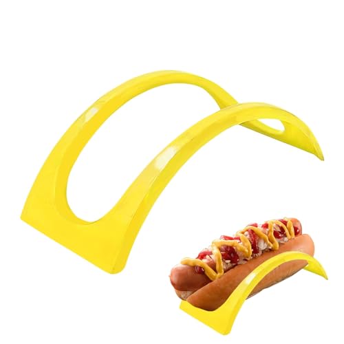Tacoshalter – kleines Taco-Tablett | einfacher Tortilla-Halter | individueller Antihaft-Tacos-Ständer | einzigartiger Tacos-Ständer, Taco-Schalenhalterung | kleiner farbiger Taco-Ständer für L von Zvn Zojne