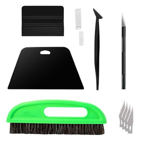 Tapetenglättungswerkzeug-Set, Tapetenwerkzeuge zum Abziehen und Aufkleben | Tapetenverpackungswerkzeug | Peel Stick Tapetenset enthält einen großen glatten Schaber Tapetenglättungswerkzeug-Set, Tapetenwerkzeuge zum Abziehen und Aufkleben | Tapetenverpackungswerkzeug | Peel Stick Tapetenset enthält einen großen glatten Schaber von Zvn Zojne