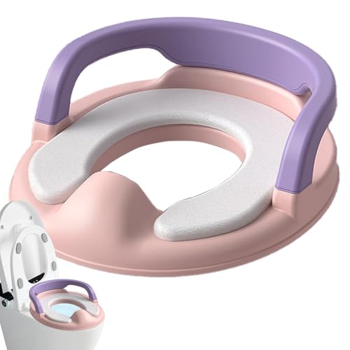 Toilettensitz für – Toilettensitz zum Sauberkeitstraining | Toilettentrainer für Kleinkinder mit Griffen | rutschfeste Töpfchensitze für Kleinkinder von Zvn Zojne