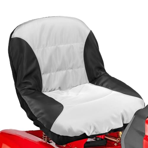 Traktorsitzbezug – Sitzbezug für Rasenmäher | 210D Oxford Schutzsitzbezug mit 3 Taschen | Wasserdichter Sitzbezug für Reittraktor im Freien von Zvn Zojne