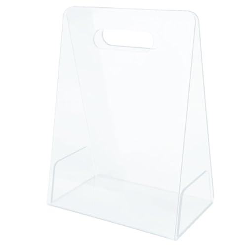 Transparente Blumentaschen, Handtaschenvase | Blumenkorb aus Acryl, tragbare Vase, transparente Blumenbox aus Acryl, tragbare Verpackungsbox, transparente Vase, moderne Box von Zvn Zojne