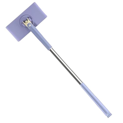 Trockener Mopp, kompakter Mopp | Kleiner automatischer Stoffwechsel Mopp | Bodenwischer für Hartholzböden, leichter Trocken- und Nassmopp, Reinigungsmopp-Set von Zvn Zojne