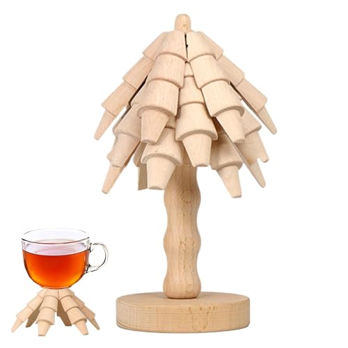 Untersetzer aus Holz – Topfuntersetzer in Baumform | Fondue-Untersetzer | Hot Trivets Untersetzer für Weihnachtsbaum | Rutschfester Topfhalter, Tischmatte, Topfuntersetzer Untersetzer aus Holz – Topfuntersetzer in Baumform | Fondue-Untersetzer | Hot Trivets Untersetzer für Weihnachtsbaum | Rutschfester Topfhalter, Tischmatte, Topfuntersetzer von Zvn Zojne