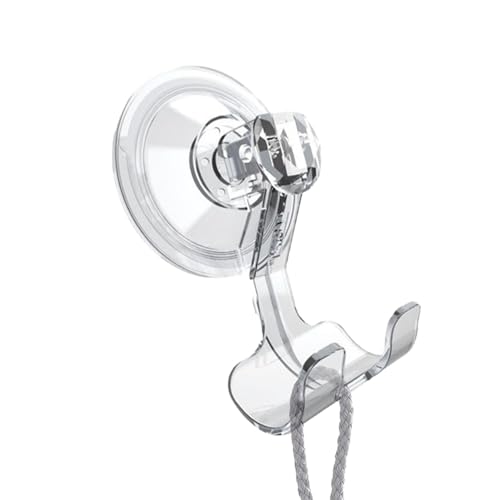 Vakuum-Saugnapf-Haken, robuste Saugnapf-Haken, Saugnapf-Wandhaken, wasserdicht, für Badezimmer, Küche, Schlafzimmer, Keller und Schrank von Zvn Zojne