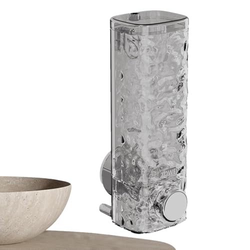 Wandmontierter Duschgelspender, Seifenspender, Wandmontage, Körperseifenspender, 450 ml | Seifenspender für die Küche mit großem Fassungsvermögen Wandmontierter Duschgelspender, Seifenspender, Wandmontage, Körperseifenspender, 450 ml | Seifenspender für die Küche mit großem Fassungsvermögen von Zvn Zojne