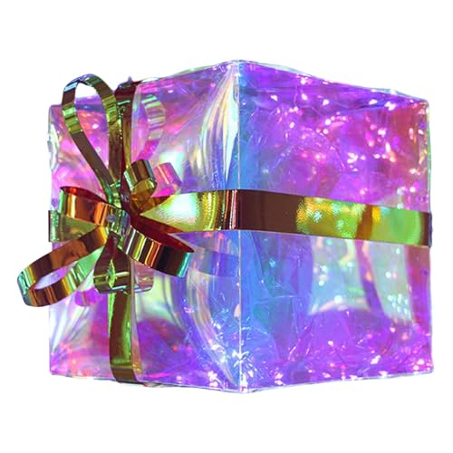 Weihnachtsdekoration für den Innenbereich, Weihnachtsdekoration, schöne beleuchtete Weihnachtsbox mit Weihnachtsschmuck – praktische Weihnachtsornamente, Weihnachtsbaumdekoration für Geschäfte zu Weihnachtsdekoration für den Innenbereich, Weihnachtsdekoration, schöne beleuchtete Weihnachtsbox mit Weihnachtsschmuck – praktische Weihnachtsornamente, Weihnachtsbaumdekoration für Geschäfte zu von Zvn Zojne