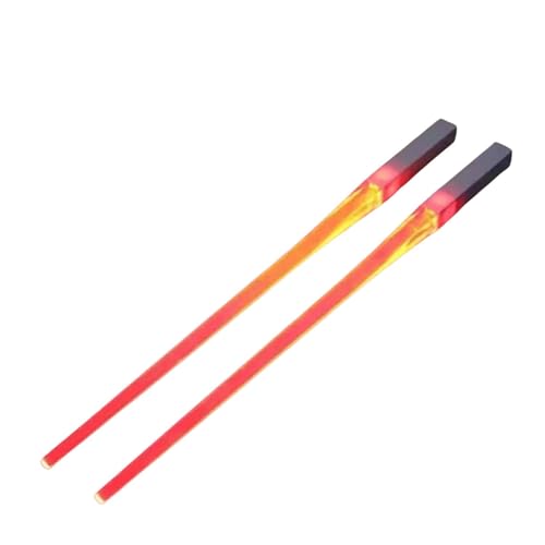 Zvn Zojne LED-Lichtstäbe | Wiederverwendbare beleuchtete Stäbe – Coole Gadgets, Küchenzubehör, Fantasie-Essstäbchen für Abendessen in der Küche, für den täglichen Gebrauch von Zvn Zojne
