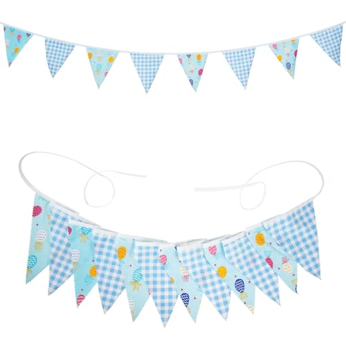 12 Stück Hochzeitswimpel zum Aufhängen, 3,2 m lang, dreieckige Stofffahnen für Festival, Camping, Themen-Event, Stoffflagge 12 Stück Hochzeitswimpel zum Aufhängen, 3,2 m lang, dreieckige Stofffahnen für Festival, Camping, Themen-Event, Stoffflagge von ZwaitL