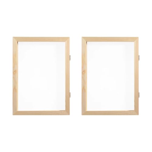 2 x Holz-Papierformen, handgefertigter Rahmen für recycelte Kunstprojekte und kreative Geschenke, Holzformrahmen 2 x Holz-Papierformen, handgefertigter Rahmen für recycelte Kunstprojekte und kreative Geschenke, Holzformrahmen von ZwaitL