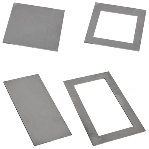 24 Stück Stahl-Schweiß-Übungsbretter, glatte Oberflächen, Multiprozess-Trainings-Gutscheine für Erwachsene, Gutscheine, Baustahl von ZwaitL