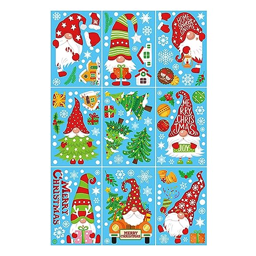 Bunte Cartoon-Zwergen-Aufkleber, Weihnachts-Fensteraufkleber, lustige Frühlingsdekoration für Zuhause und Klassenzimmer, Fotostudio-Ausrüstung, Wandaufkleber Bunte Cartoon-Zwergen-Aufkleber, Weihnachts-Fensteraufkleber, lustige Frühlingsdekoration für Zuhause und Klassenzimmer, Fotostudio-Ausrüstung, Wandaufkleber von ZwaitL