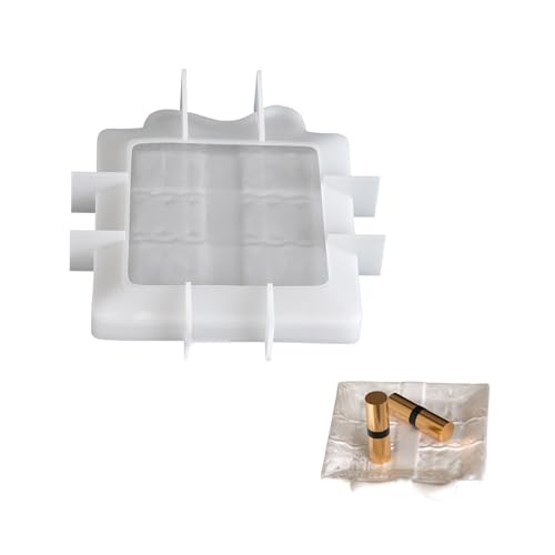 Flexibles Silikon-Tablett mit Schleife, für Kunstharz, Kunst, Schmuckhalter, Bastelzubehör, geprägtes Silikon von ZwaitL