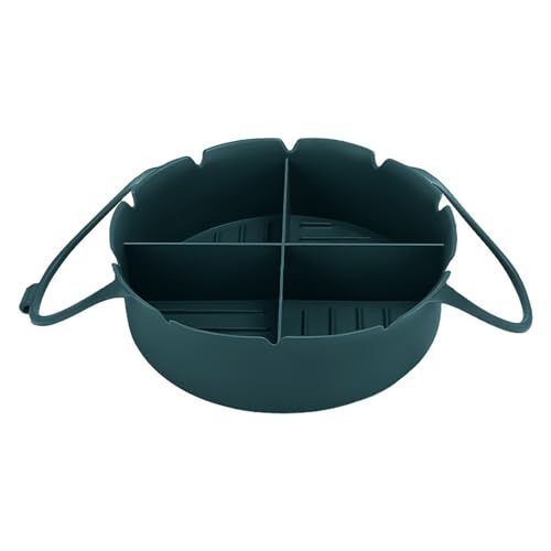 Haushalts-Luftfritteusen Pad Silikon Air Fritteusen Korb Air Fritteusen Schüssel Multifunktionales Silikon-Kochwerkzeug zum Kochen von ZwaitL
