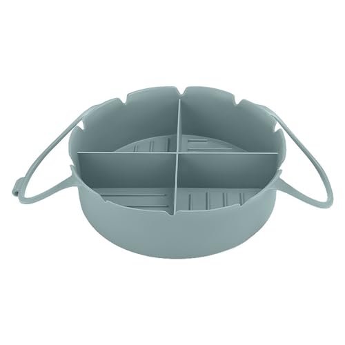 Haushalts-Luftfritteusen Pad Silikon Air Fritteusen Korb Air Fritteusen Schüssel Multifunktionales Silikon-Kochwerkzeug zum Kochen von ZwaitL