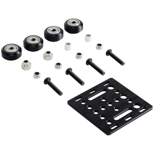 Hochpräzise V-Gantry-Platten-Rad, Aluminium-Riemenscheibensysteme für 2020 V Schlitz-Extrusion für Drucker, Automatisierungsausrüstung, Aluminiumrad Hochpräzise V-Gantry-Platten-Rad, Aluminium-Riemenscheibensysteme für 2020 V Schlitz-Extrusion für Drucker, Automatisierungsausrüstung, Aluminiumrad von ZwaitL