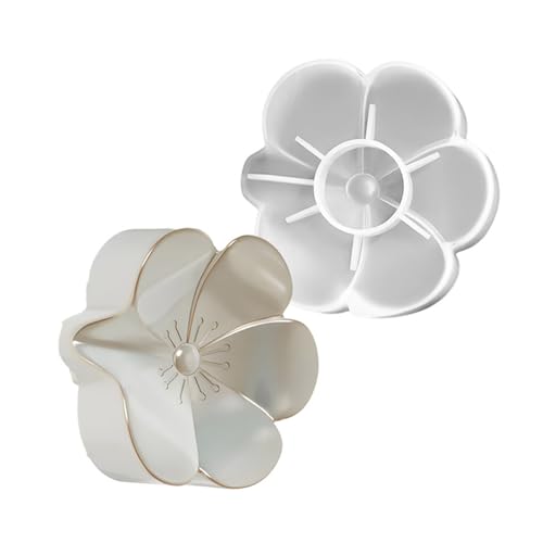 Multifunktionale Aufbewahrungsbox, Blumenform, Seifenhalter, Formen zum Erstellen und Aufbewahren, Ständer, wiederverwendbare Silikonform von ZwaitL