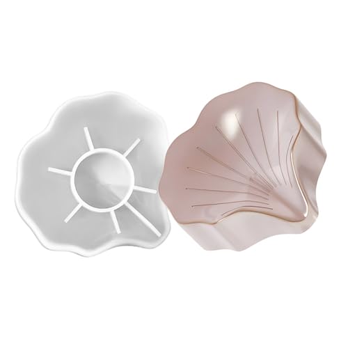 Multifunktionale Aufbewahrungsbox, Blumenform, Seifenhalter, Formen zum Erstellen und Aufbewahren, Ständer, wiederverwendbare Silikonform von ZwaitL
