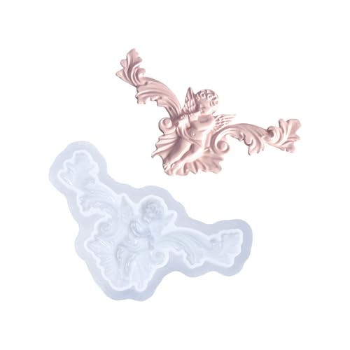 Silikonform-Set mit Engel-Muster, Textur für künstlerische Kreationen und Festivalatmosphären, Verbesserung der Lebensmittelqualität Silikonform-Set mit Engel-Muster, Textur für künstlerische Kreationen und Festivalatmosphären, Verbesserung der Lebensmittelqualität von ZwaitL