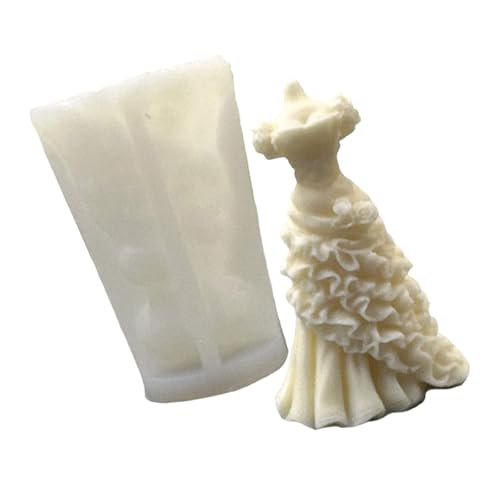 Silikonformen für Hochzeitskleid, Gießformen, Bastelbedarf für die Herstellung von Heimdekoration, Prinzessin, Hochzeit, Silikon-Pflaster, Gussteile Silikonformen für Hochzeitskleid, Gießformen, Bastelbedarf für die Herstellung von Heimdekoration, Prinzessin, Hochzeit, Silikon-Pflaster, Gussteile von ZwaitL