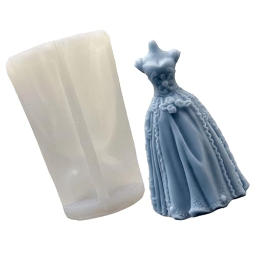 Silikonformen für Hochzeitskleid, Gießformen, Bastelbedarf für die Herstellung von Heimdekoration, Prinzessin, Hochzeit, Silikon-Pflaster, Gussteile Silikonformen für Hochzeitskleid, Gießformen, Bastelbedarf für die Herstellung von Heimdekoration, Prinzessin, Hochzeit, Silikon-Pflaster, Gussteile von ZwaitL