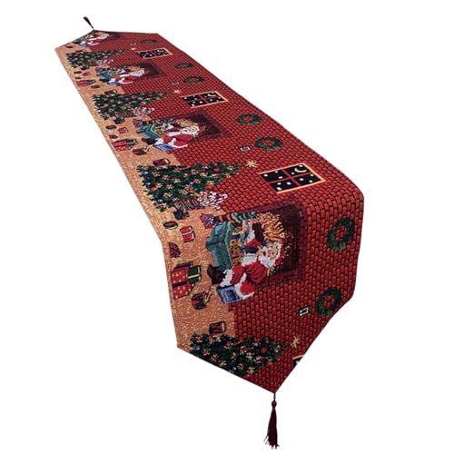 Tischdecke mit Weihnachtsbaum-Motiv für Partys und Versammlungen Tischdecke mit Weihnachtsbaum-Motiv für Partys und Versammlungen von ZwaitL