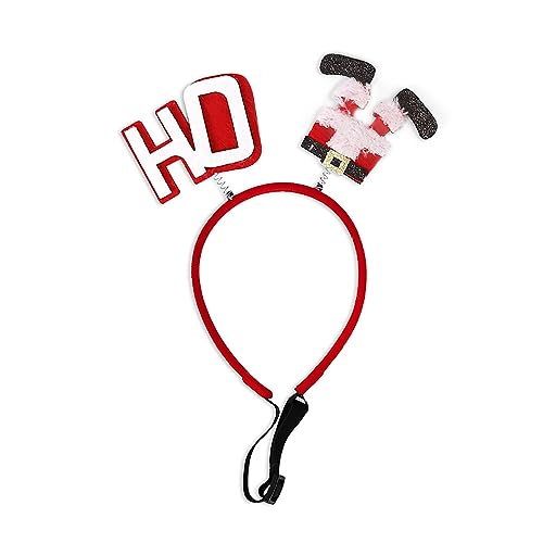 Weihnachts-Stirnband für Haustiere, Urlaubskostüm, Zubehör für Hunde und Katzen, multifunktionales Kostüm, Cosplay, Requisiten, Ornamente, Weihnachtsfeier-Requisite von ZwaitL