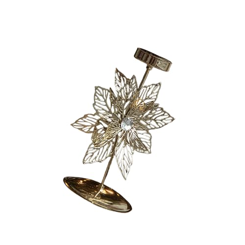 Weihnachtshalter, Weihnachtsdekoration, Rentier, Schneeflocke, Baum-Design, Eisen, Kerzenständer, Feiertagsdekoration, dekorativer Kandelaber Weihnachtshalter, Weihnachtsdekoration, Rentier, Schneeflocke, Baum-Design, Eisen, Kerzenständer, Feiertagsdekoration, dekorativer Kandelaber von ZwaitL