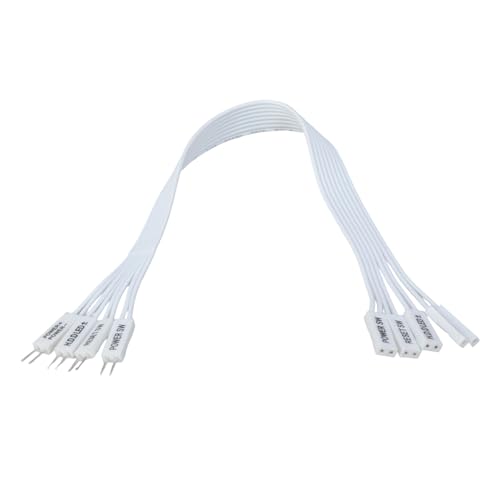 ZwaitL Computer Motherboards Switches Hard Disk Solid Disk LED/PLED/Power Reset Extension Cable 20/30/50/100cm Reset SW Power SW Cable Adapter von ZwaitL