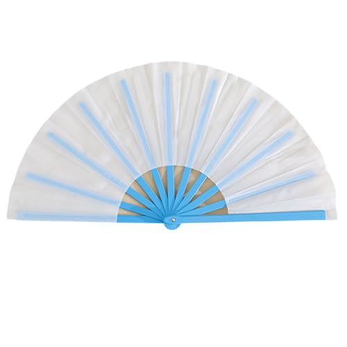 ZwaitL Dekorativer faltbarer Ventilator für Line Dancing Kühlung Hochzeiten und Heimdekorationen, Partykühlung von ZwaitL