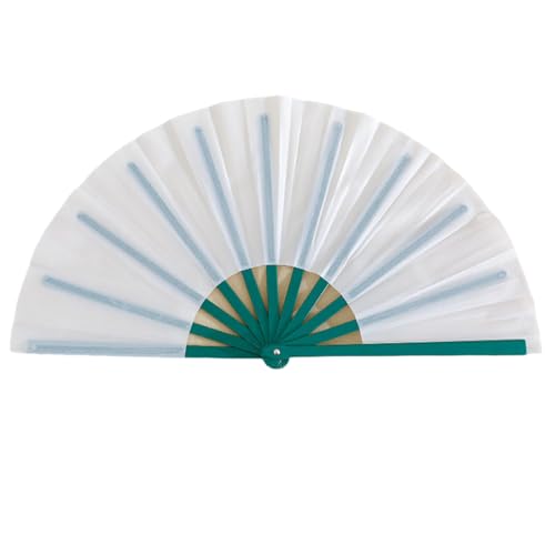 ZwaitL Dekorativer faltbarer Ventilator für Line Dancing Kühlung Hochzeiten und Heimdekorationen, Partykühlung von ZwaitL