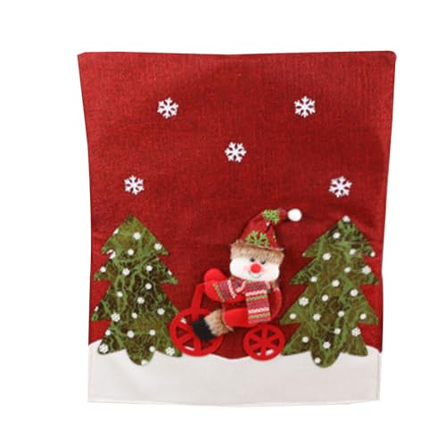 ZwaitL Esszimmerstuhlhussen für Weihnachten, waschbar, Schonbezüge für Esszimmerstühle, Dekoration, Weihnachtsmannmütze, Bezüge für Zuhause, Hotel, festlicher Schonbezug ZwaitL Esszimmerstuhlhussen für Weihnachten, waschbar, Schonbezüge für Esszimmerstühle, Dekoration, Weihnachtsmannmütze, Bezüge für Zuhause, Hotel, festlicher Schonbezug von ZwaitL