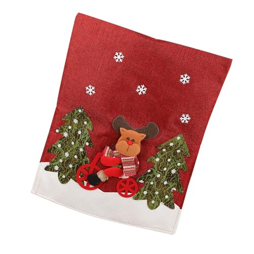 ZwaitL Esszimmerstuhlhussen für Weihnachten, waschbar, Schonbezüge für Esszimmerstühle, Dekoration, Weihnachtsmannmütze, Bezüge für Zuhause, Hotel, festlicher Schonbezug ZwaitL Esszimmerstuhlhussen für Weihnachten, waschbar, Schonbezüge für Esszimmerstühle, Dekoration, Weihnachtsmannmütze, Bezüge für Zuhause, Hotel, festlicher Schonbezug von ZwaitL