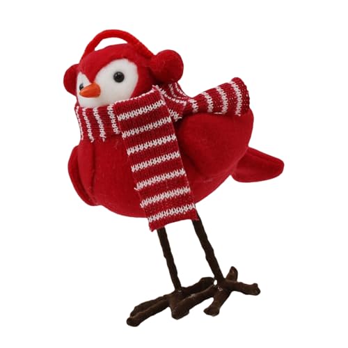 ZwaitL Feiertagszeit Rötungen simulierte Vögel Statuen Tisch Featherlys Freund Ornament für Weihnachten gestuftes Tablett Display Ornament ZwaitL Feiertagszeit Rötungen simulierte Vögel Statuen Tisch Featherlys Freund Ornament für Weihnachten gestuftes Tablett Display Ornament von ZwaitL