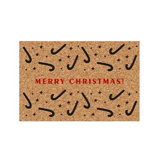 ZwaitL Fußmatte Weihnachten Fußmatte mit verschiedenen Mustern Cartoon Teppich Bodenteppich für Familien Neujahr Dekoration Willkommen Matte Weihnachten Fußmatte Wohnzimmer Bodenbelag Schlafzimmer ZwaitL Fußmatte Weihnachten Fußmatte mit verschiedenen Mustern Cartoon Teppich Bodenteppich für Familien Neujahr Dekoration Willkommen Matte Weihnachten Fußmatte Wohnzimmer Bodenbelag Schlafzimmer von ZwaitL