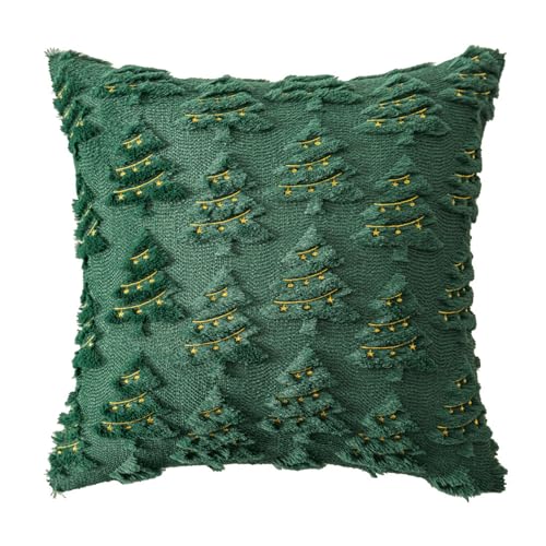 ZwaitL Kissenbezug mit Weihnachtsbeleuchtung, Stickerei, Wohnzimmer-Dekoration, Kissenbezug, maschinenwaschbar, Weihnachtsbeleuchtung, bestickter Kissenbezug ZwaitL Kissenbezug mit Weihnachtsbeleuchtung, Stickerei, Wohnzimmer-Dekoration, Kissenbezug, maschinenwaschbar, Weihnachtsbeleuchtung, bestickter Kissenbezug von ZwaitL