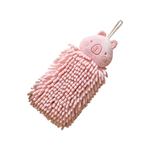 ZwaitL Lustiges Handtuch in Tierform, weiche Mikrofaser und starke Wasseraufnahme, für Kinder und Erwachsene, Capybara-Handtuch von ZwaitL