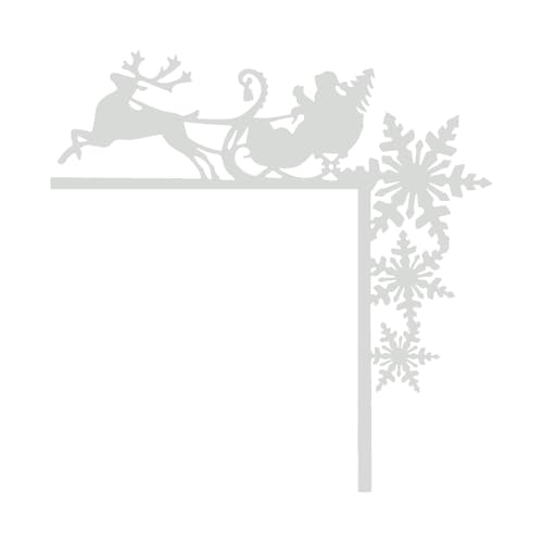 ZwaitL Metall-Tür-Eckenaufsätze, Verzierung, handbemalt, Türrahmen-Schild, Dekoration, bunt, Festival, Fensterverzierung, handbemalt, Weihnachtskunst ZwaitL Metall-Tür-Eckenaufsätze, Verzierung, handbemalt, Türrahmen-Schild, Dekoration, bunt, Festival, Fensterverzierung, handbemalt, Weihnachtskunst von ZwaitL