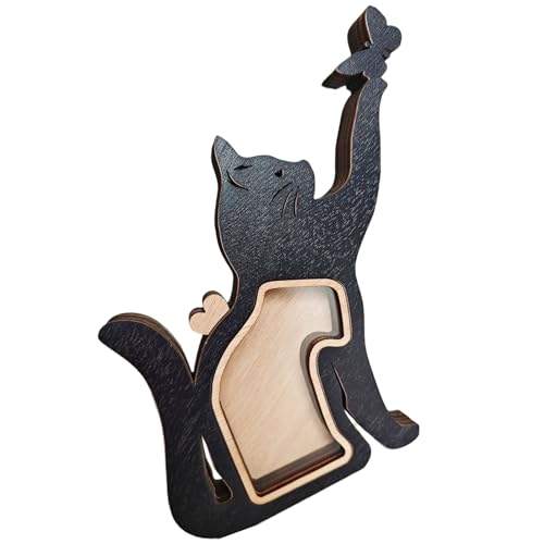 ZwaitL Personalisierbare Holzkiste für Tierfelle, für Hunde und Katzen, Haare, Andenken zur Personalisierung von Tierliebhabern, Heimdekoration, personalisierbare Gedenkbox von ZwaitL