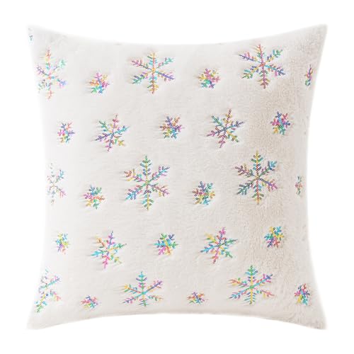 ZwaitL Plüsch Schneeflocke Kissenbezug Weihnachten Kissenbezug Winter Wohnzimmer Sofa Couch Dekoration Pailletten Kissenbezüge Dekor Weihnachten Kissenbezüge ZwaitL Plüsch Schneeflocke Kissenbezug Weihnachten Kissenbezug Winter Wohnzimmer Sofa Couch Dekoration Pailletten Kissenbezüge Dekor Weihnachten Kissenbezüge von ZwaitL