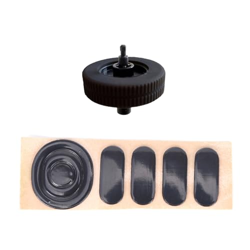 ZwaitL Precisions Scroll-Rad und Skates-Pad-Set für G304 G305, Schwarz von ZwaitL