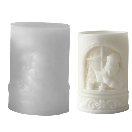 ZwaitL Professionelles Silikon Weihnachten Hochtemperaturbeständig Weihnachtsmann Designs Flexibles Silikon ZwaitL Professionelles Silikon Weihnachten Hochtemperaturbeständig Weihnachtsmann Designs Flexibles Silikon von ZwaitL