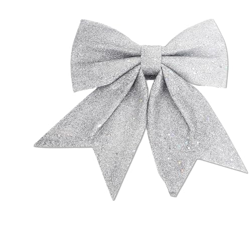 ZwaitL Schmetterlingsschleife für Weihnachtsdekoration, Glitzer-Schleife, Xmastree-Ornamente, Türkranz, Dekoration, 2024, Neujahrsgeschenk, Glitzer-Schleife ZwaitL Schmetterlingsschleife für Weihnachtsdekoration, Glitzer-Schleife, Xmastree-Ornamente, Türkranz, Dekoration, 2024, Neujahrsgeschenk, Glitzer-Schleife von ZwaitL