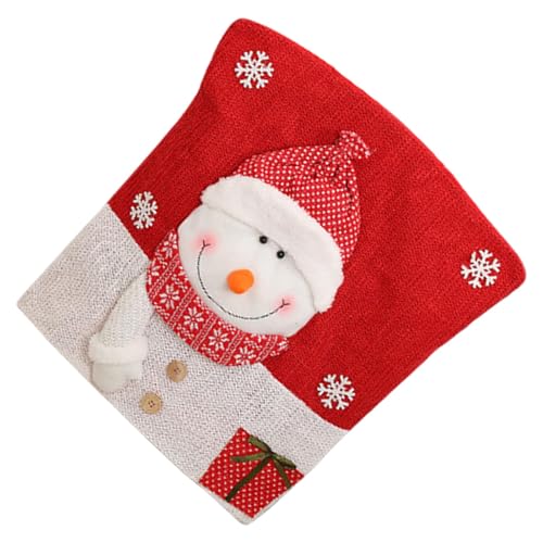 ZwaitL Stuhlhussen mit Weihnachtsmannmütze, Stuhlrücksitzbezüge für Esszimmer, Urlaub, Dekoration, wiederverwendbarer Stoff, Urlaub, Esszimmerdekoration ZwaitL Stuhlhussen mit Weihnachtsmannmütze, Stuhlrücksitzbezüge für Esszimmer, Urlaub, Dekoration, wiederverwendbarer Stoff, Urlaub, Esszimmerdekoration von ZwaitL