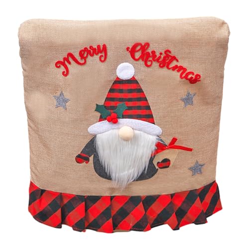 ZwaitL Stuhlhussen mit Weihnachtsmotiv, Cartoon-Weihnachtsmann-Design, für Neujahr, Essen, Abendessen, Bankett, Urlaub, Party, Abendessen, Sitzbezug ZwaitL Stuhlhussen mit Weihnachtsmotiv, Cartoon-Weihnachtsmann-Design, für Neujahr, Essen, Abendessen, Bankett, Urlaub, Party, Abendessen, Sitzbezug von ZwaitL