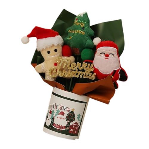 ZwaitL Weicher Weihnachtsbär, Weihnachtsmann, Schneemann, Dekoration, Stoff, Ornamente für Tisch, Kinderzimmer, Fenster, Display, wiederverwendbare Festival-Dekorationen ZwaitL Weicher Weihnachtsbär, Weihnachtsmann, Schneemann, Dekoration, Stoff, Ornamente für Tisch, Kinderzimmer, Fenster, Display, wiederverwendbare Festival-Dekorationen von ZwaitL